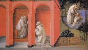Fra Filippo Lippi The Miraculous Rescue of St Placidus oil painting